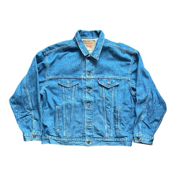 Levi's Other - Vintage Levi Strauss Jean Jacket Red Tag 70507 4890 Made In USA Size XL